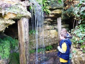 Waterfall at Batsford Arboretum