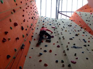 I'm nearly at the top!