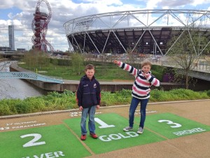 Podium, Queen Elizabeth Olympic Park