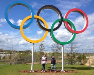 Olympic rings, Queen Elizabeth Olympic Park