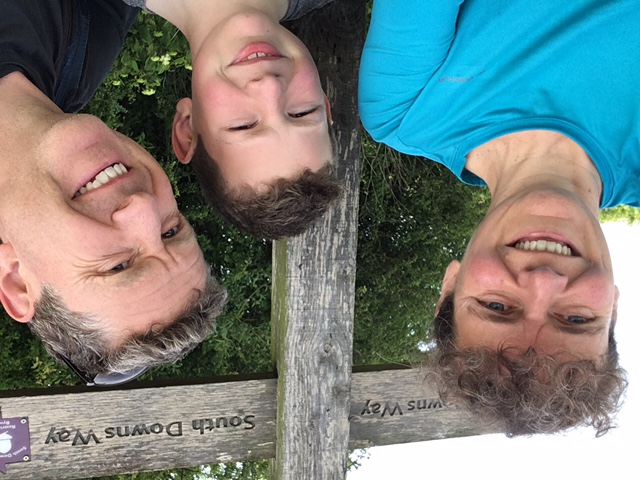 The start of our fourth day on the South Downs Way
