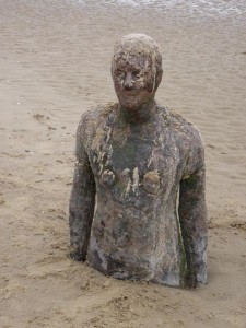 Antony Gormley statue