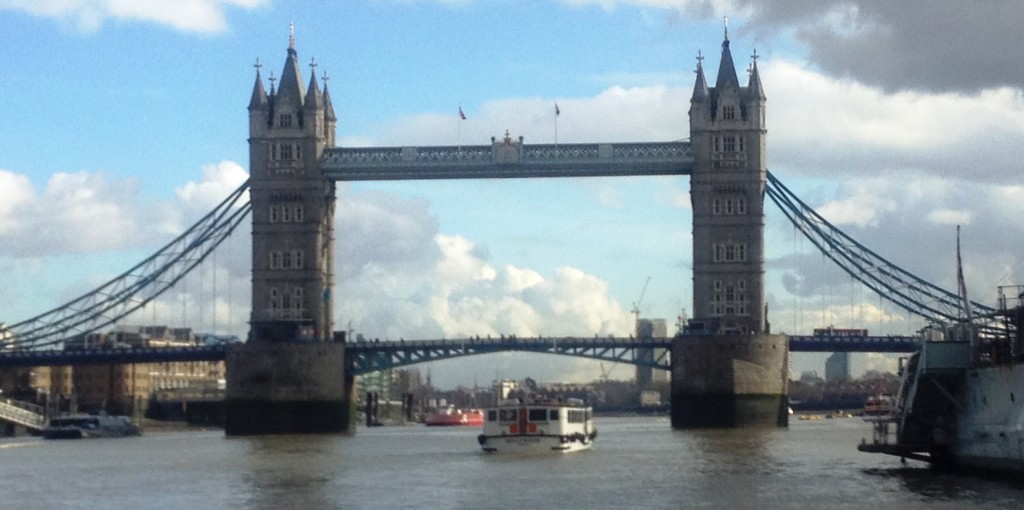 View from the Thames Clipper