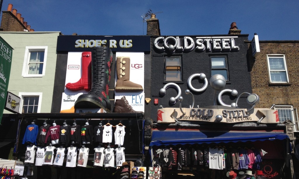 Shops in Camden High Street