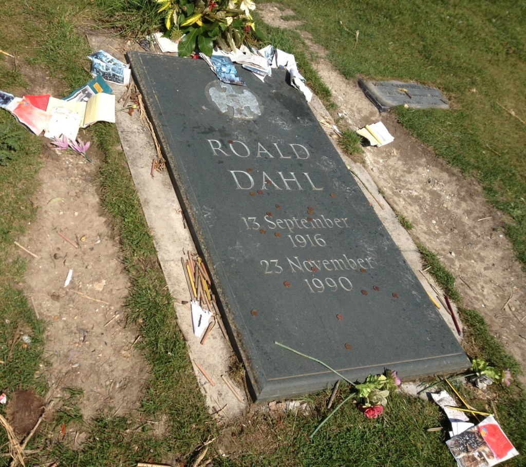 Roald Dahl's grave