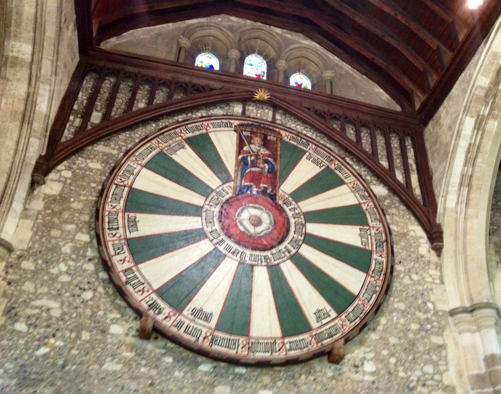 King Arthur's Round Table at the Great Hall, Winchester