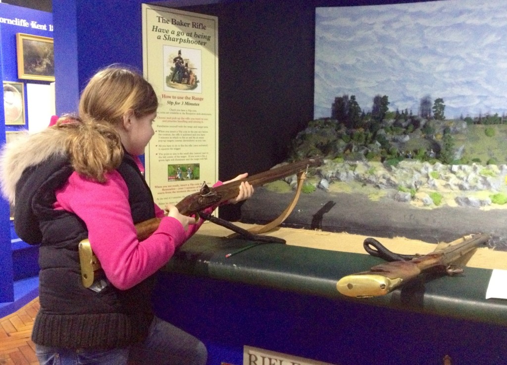 The Baker rifle range, Royal Green Jackets museum