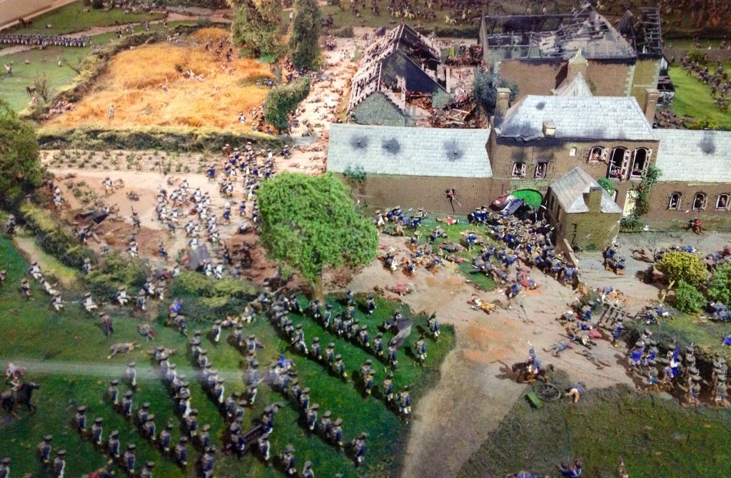 Model of the Napoleonic war, Royal Green Jackets museum