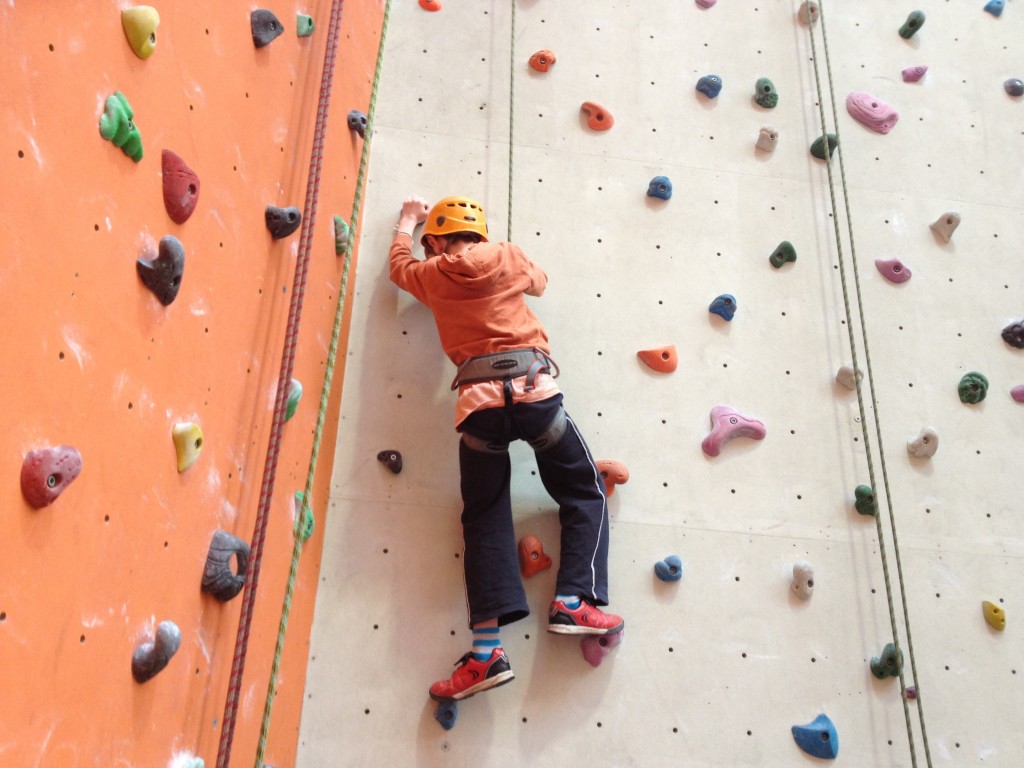 Beginners route at Reading Climbing Centre