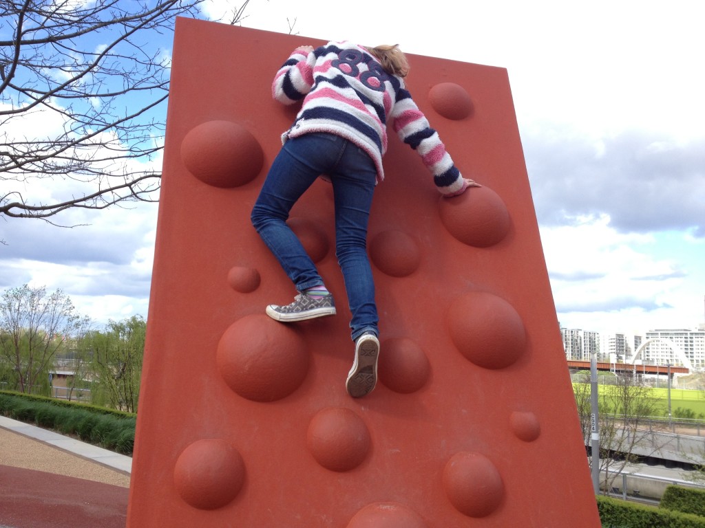 Climbing wall, Queen Elizabeth Olympic Park