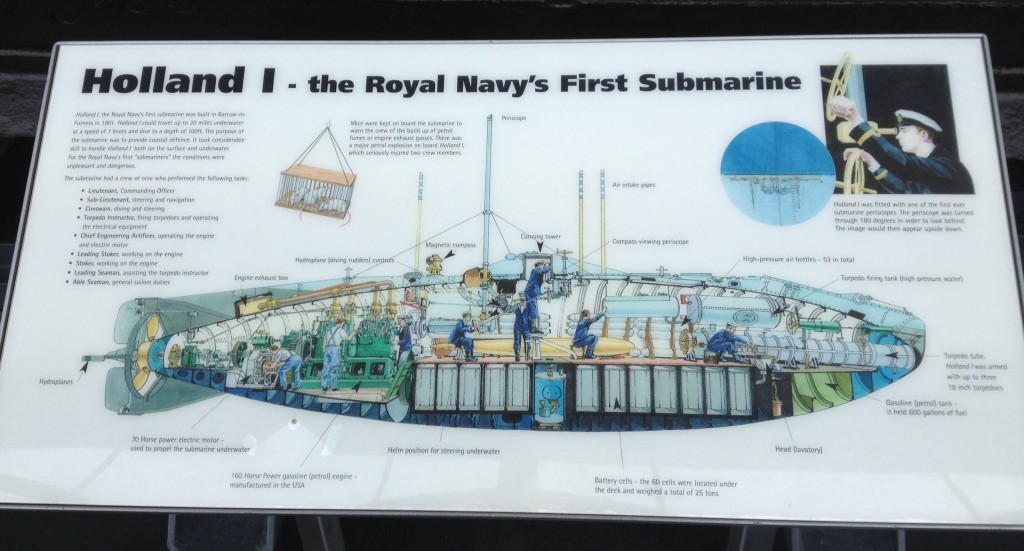 Holland 1, the first Royal Navy submarine