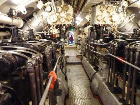 Inside HMS Alliance, Royal Navy Submarine Museum