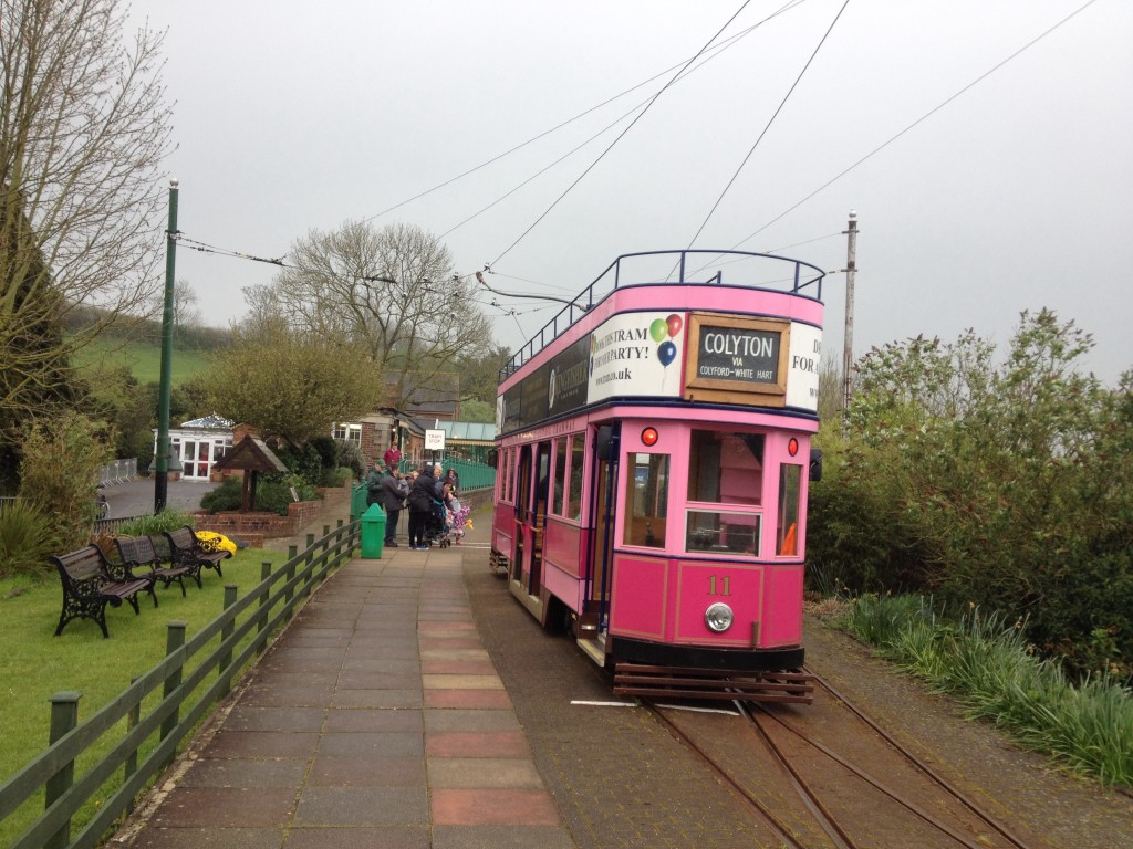 At Colyton station