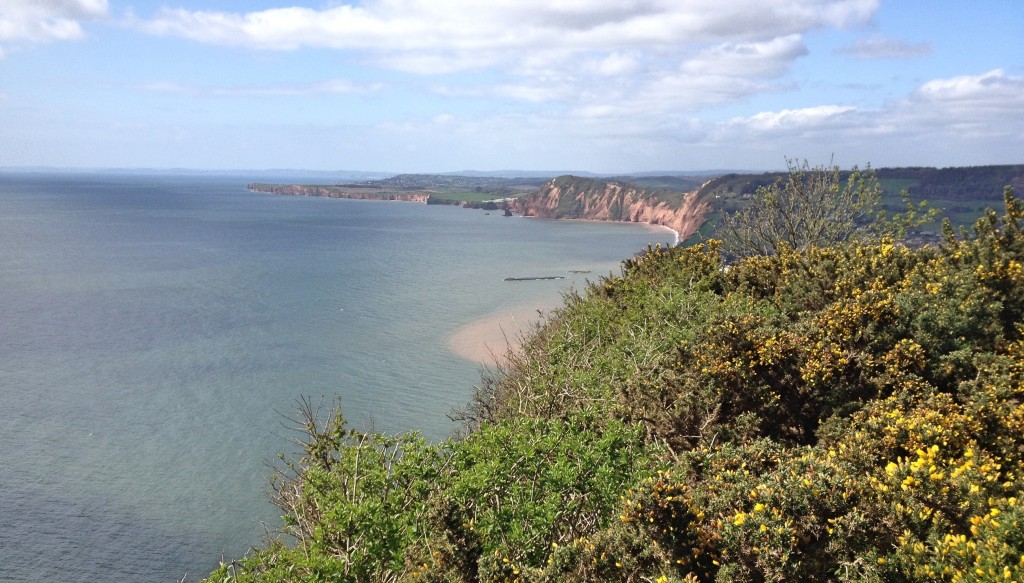 View from Salcombe Hill towards Sidmouth