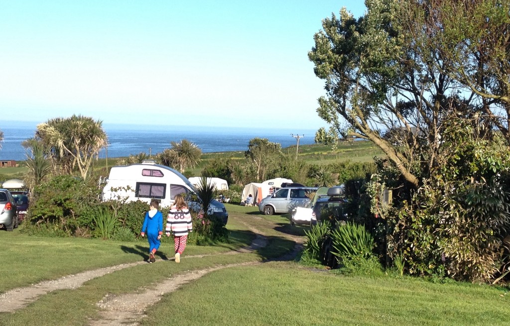 Sea view from Henry's campsite