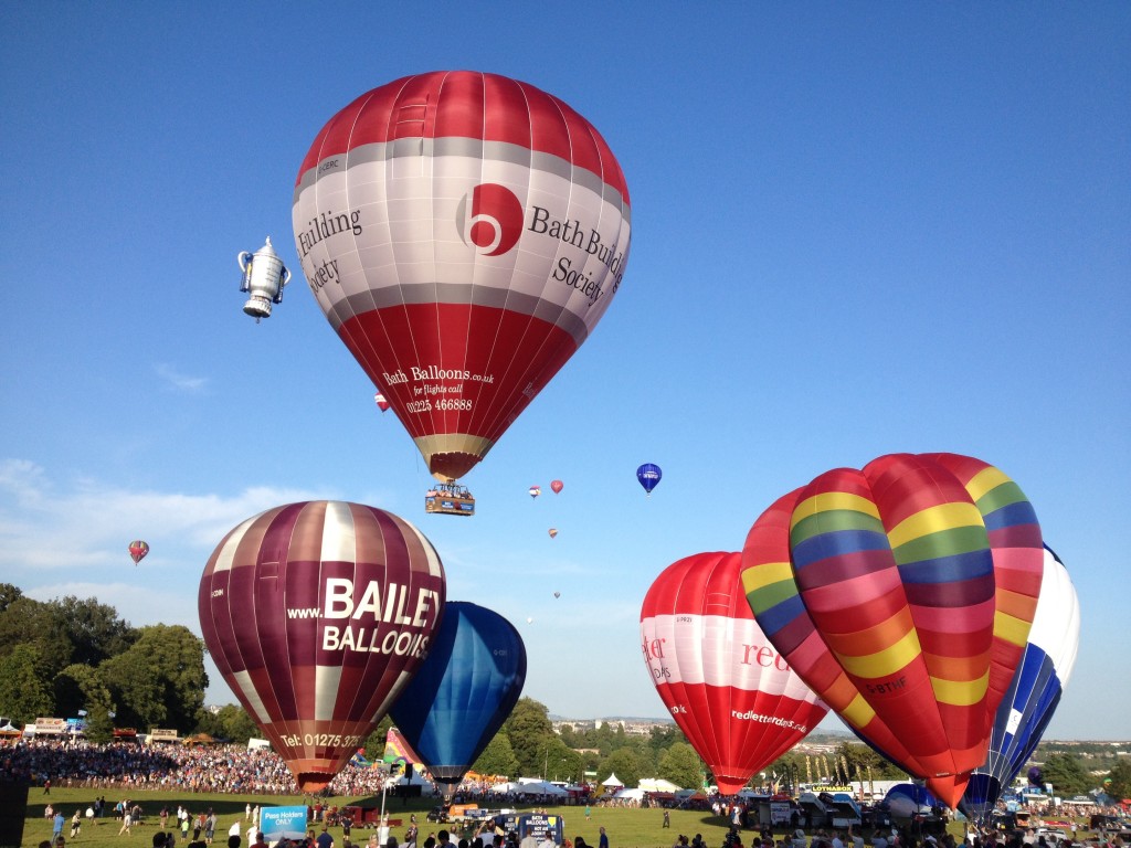 Take off at Bristol balloon festival