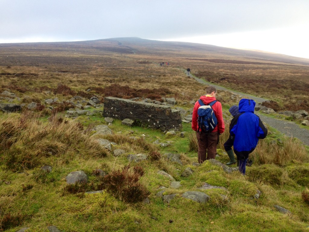 Towards the summit of Blorenge