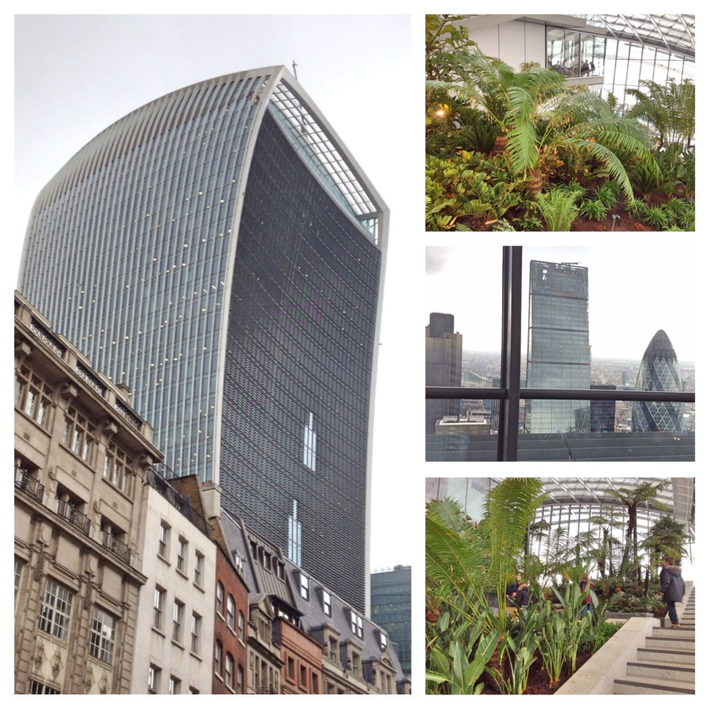 The roof gardens of London - visiting the Walkie Talkie sky garden and ...