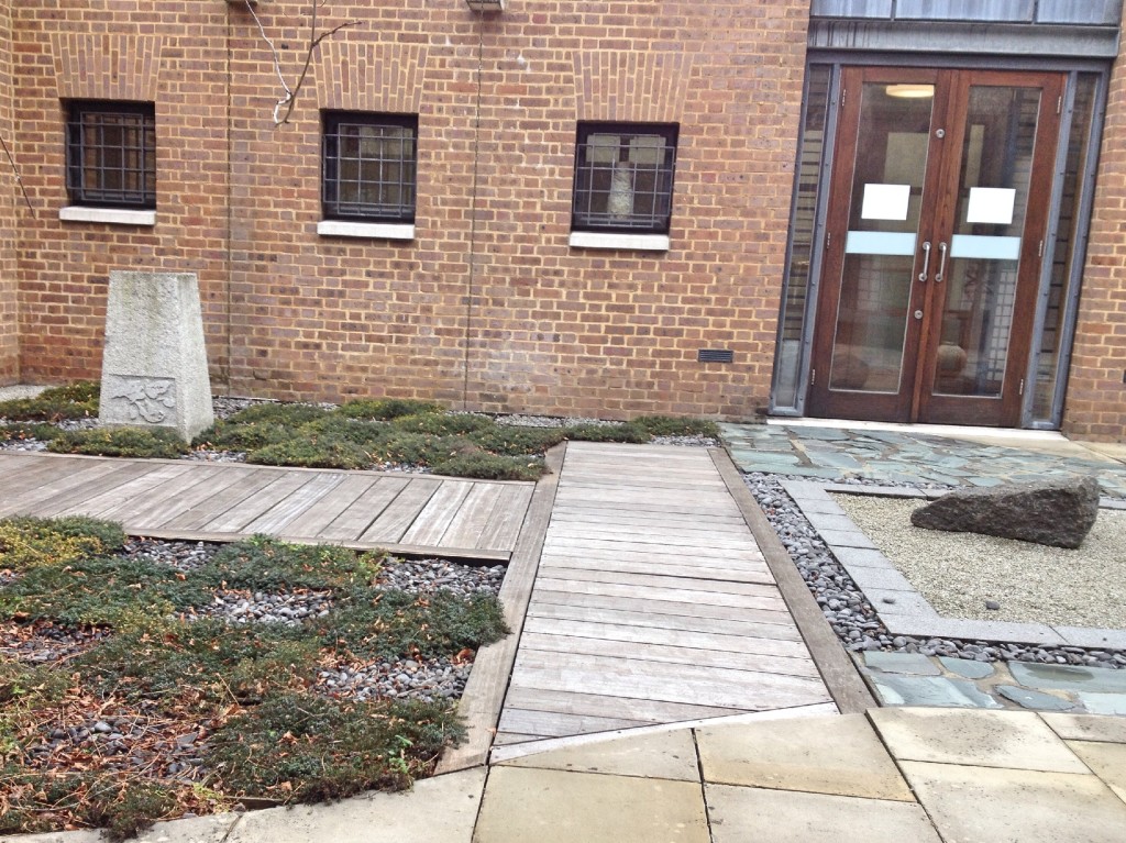 Japanese roof garden, SOAS