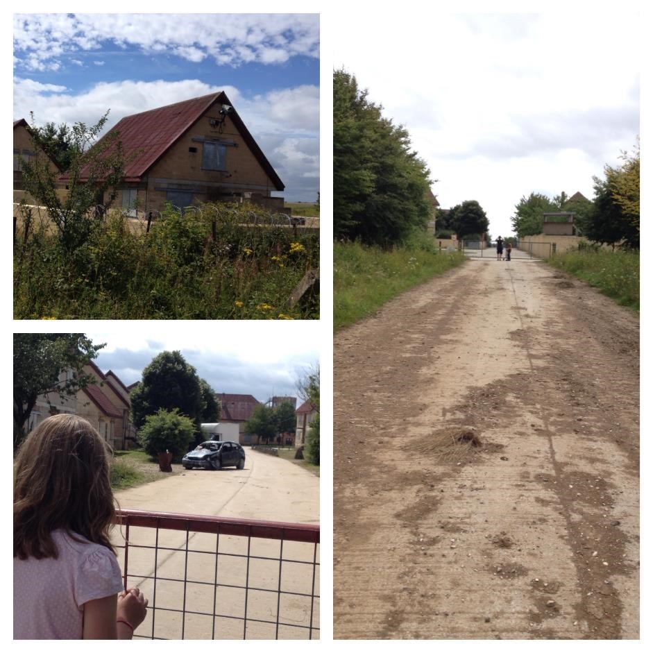 Mock German village, Copehill Down, Salisbury Plain