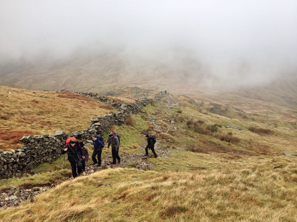 Path up Red Screes