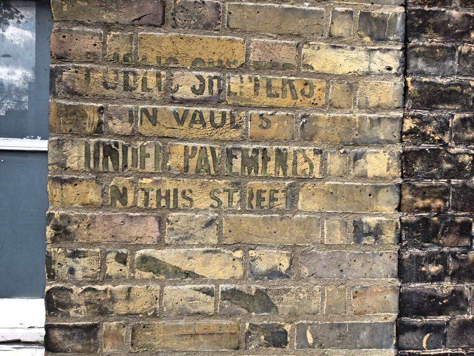 Public shelter sign, 36 Longmoore Street