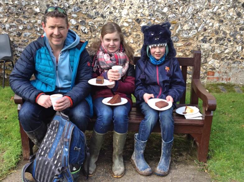 Afternoon tea at Swyncombe Church