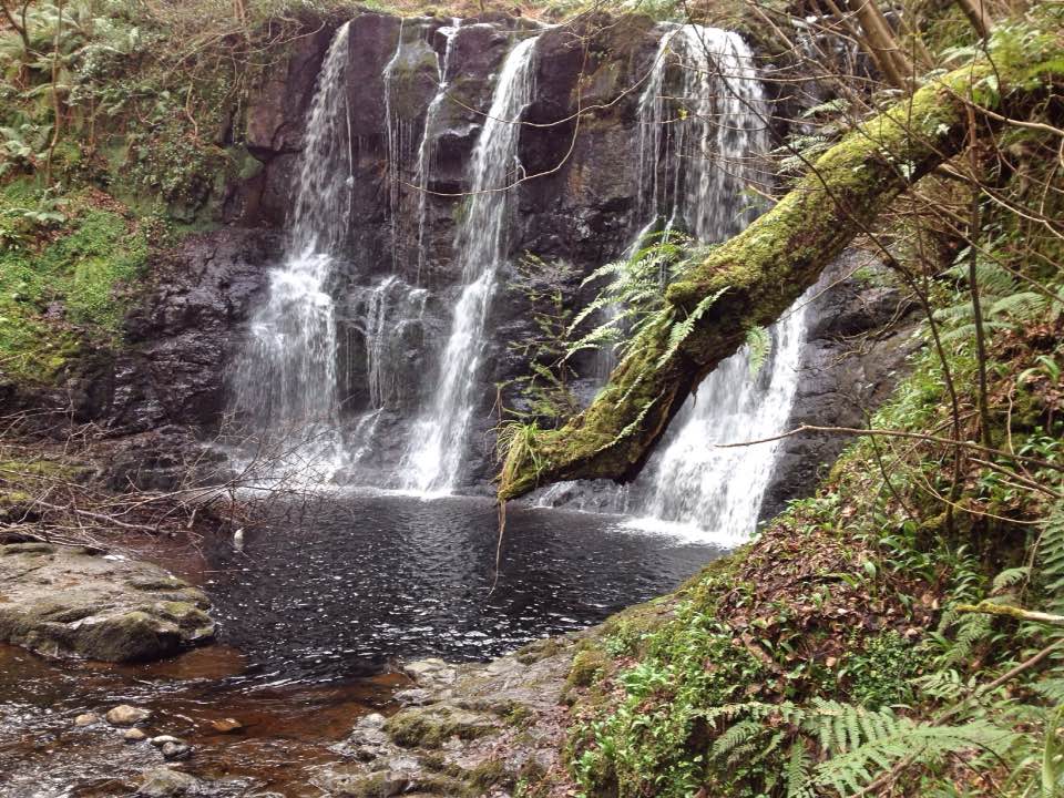 Glenariff waterfall trail