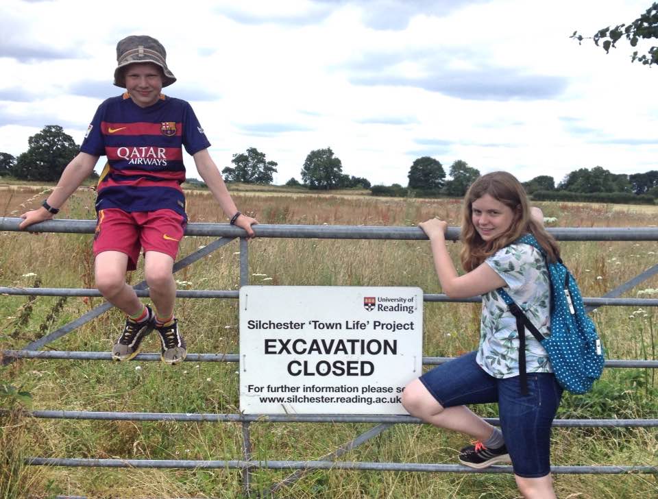 Roman excavation site, Silchester