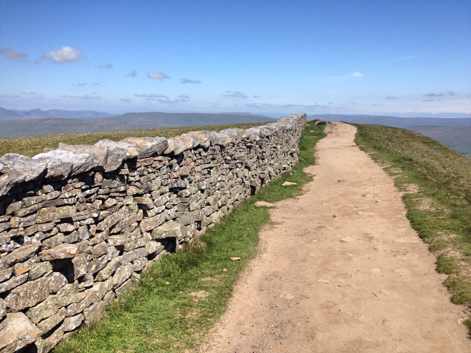 Track along Whernside summit, Yorkshire