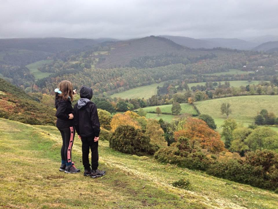 View from Velvet Hill, near Llangollen