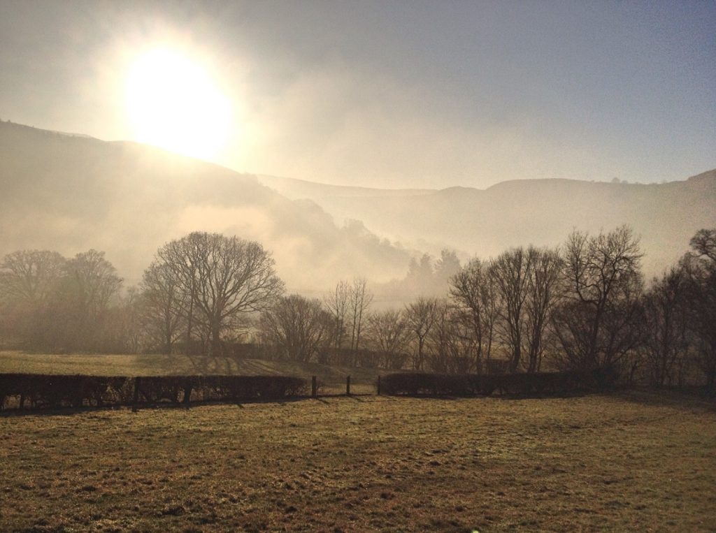 Walking from Rhewl to Llangollen