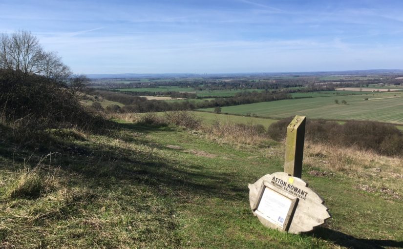 Aston Rowant Nature Reserve viewpoint