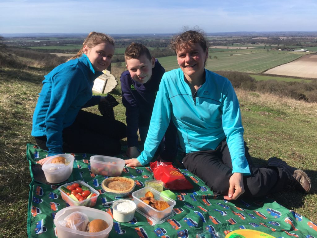 Picnic on Bald Hill, near Watlington