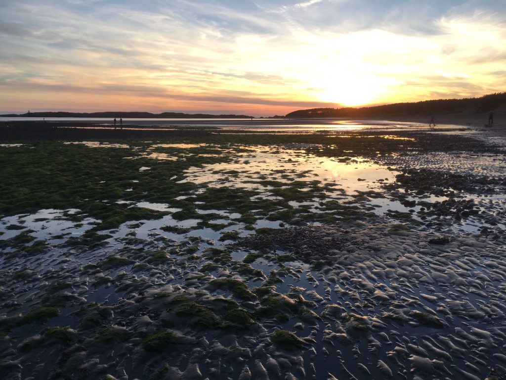 Newborough beach sunset, Anglesey