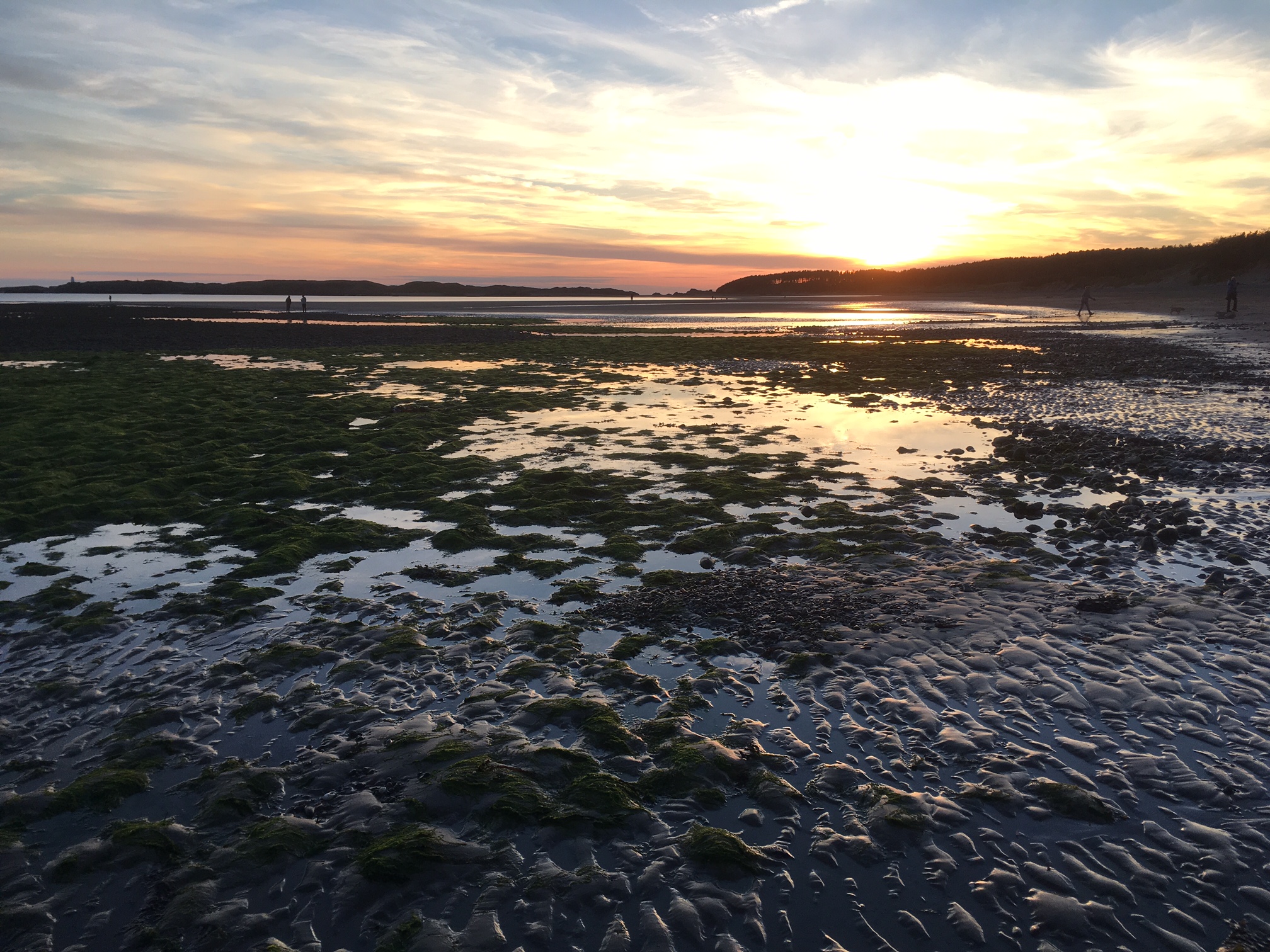 Sunset watching at Newborough beach and Llanddwyn Island, Anglesey A