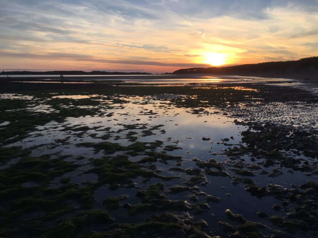 Newborough beach sunset, Anglesey