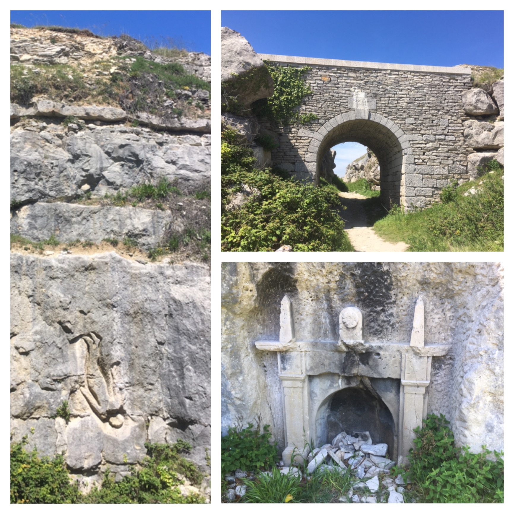 Stones galore at Chesil beach and Tout Quarry, Dorset A family day out