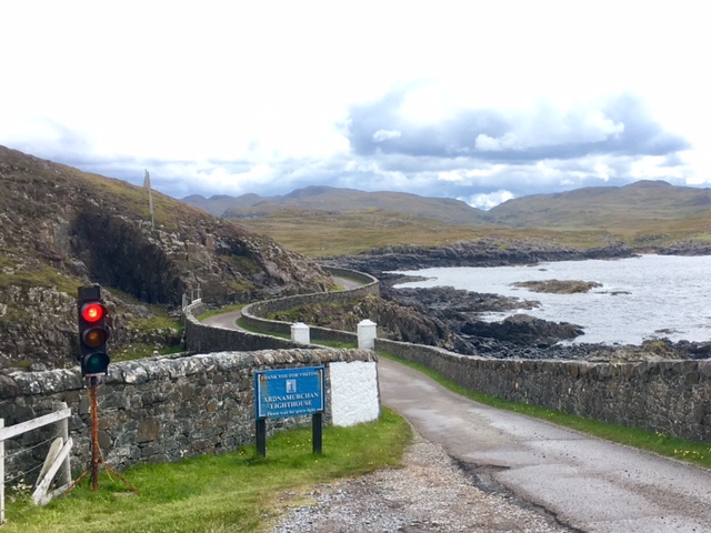 Most westerly traffic lights on mainland Britain, Ardnamurchan lighthouse