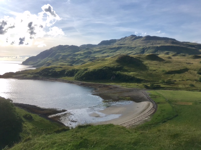 View of Ben Hiant and Camus Nan Geall