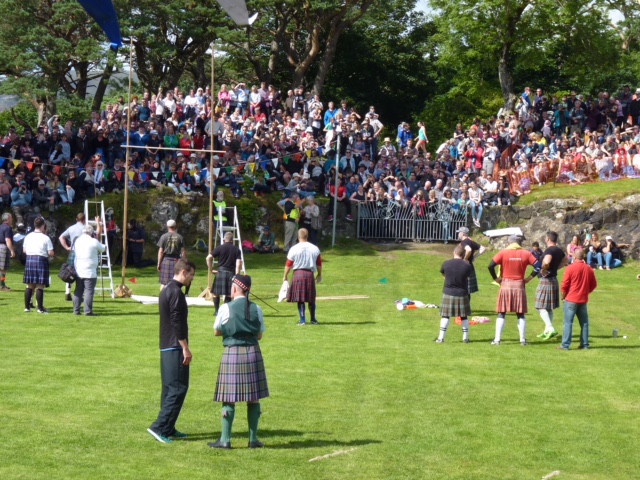 Field events at Skye Highland Games