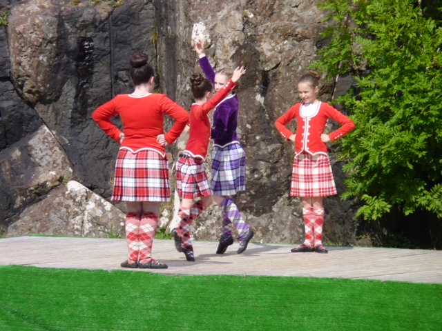 Dancers at Skye Highland Games