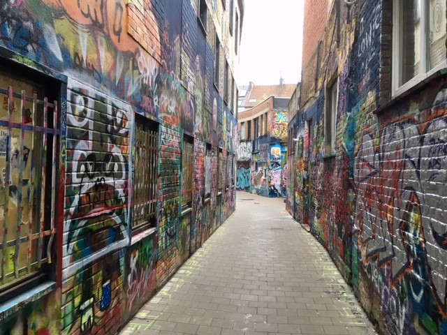 Graffiti street, Ghent