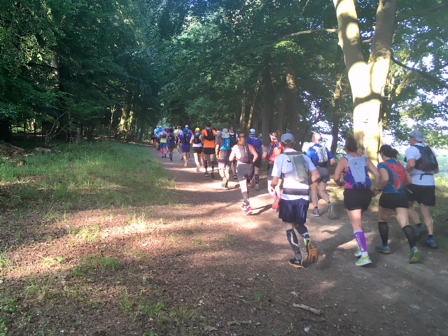 Just after the start - Race to the Stones