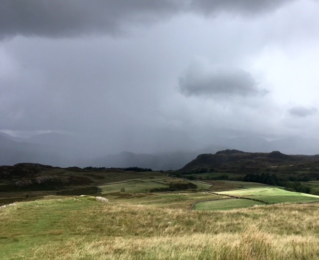 View from Birker Fell road