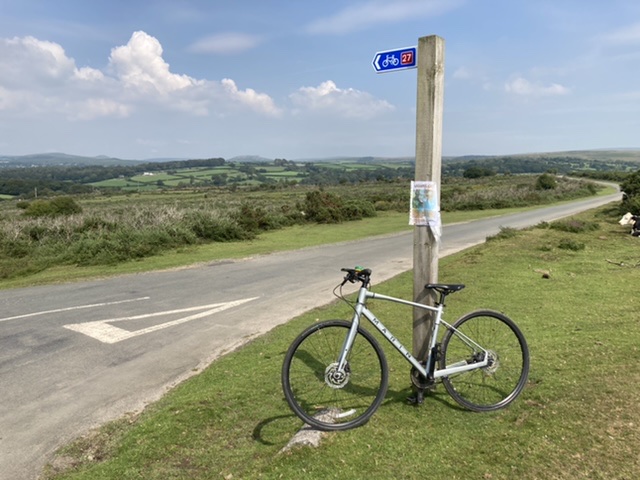 View across Dartmoor, near Clearwater