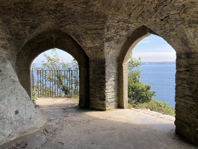 Queen Adelaide’s grotto, Rame peninsula