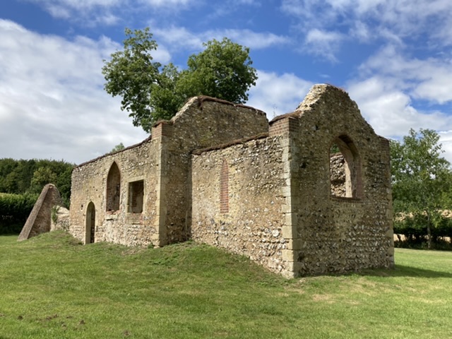 St James Church ruins, Bix